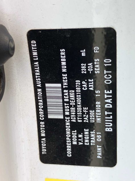 Vehicle photo
